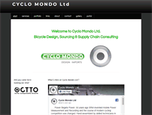 Tablet Screenshot of cyclo-mondo.com